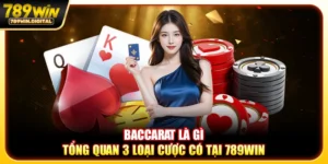 Baccarat là gì - Tổng quan 3 loại cược có tại 789win